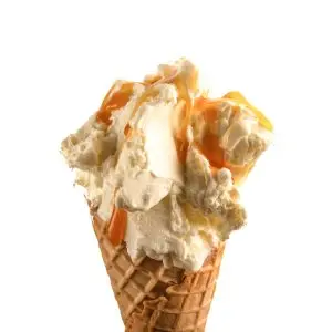 Fantasia Caramel Latte Cone