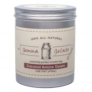 Coconut gelato single pint