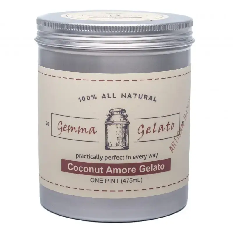 Coconut gelato single pint