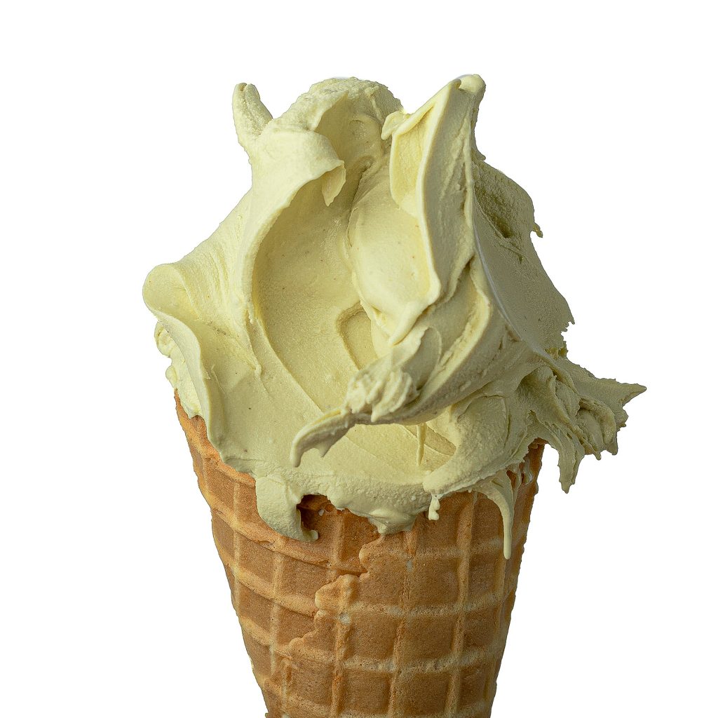 Pistachio Gelato Cone