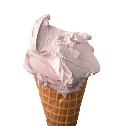 Strawberry Barolo Gelato Cone