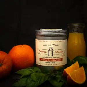 Orange Basil Sorbetto Scene