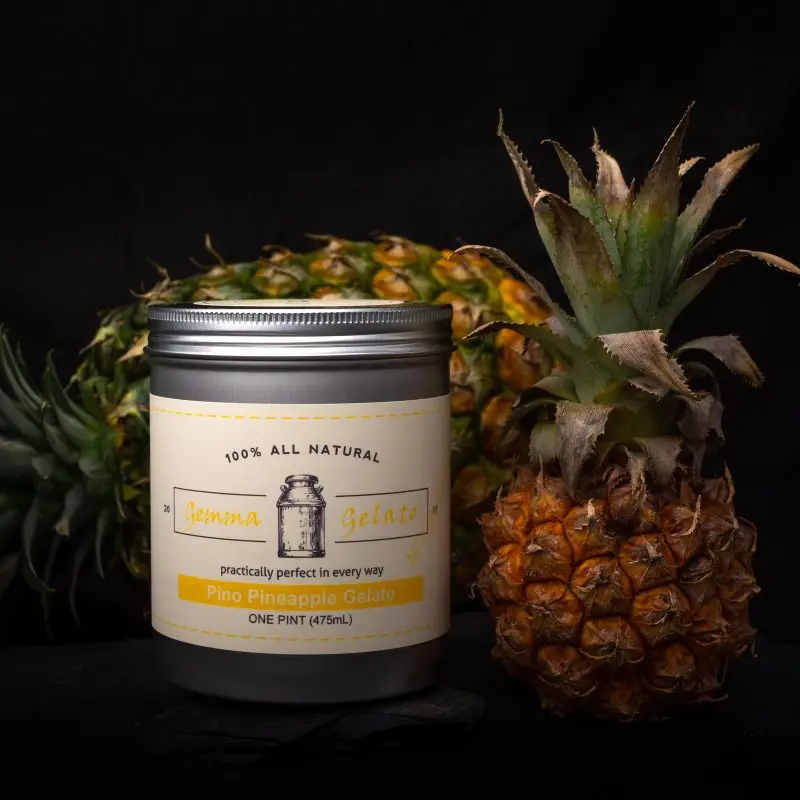 Pina Pineapple Gelato Scene