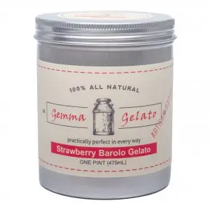 Strawberry Barolo Gelato Pint