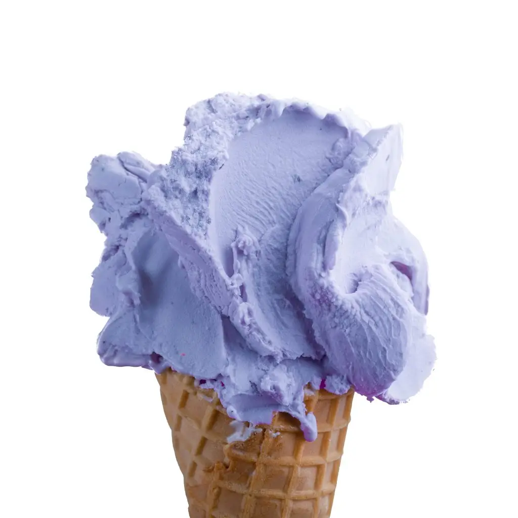 Blueberry Gelato Cone
