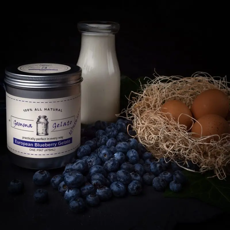 European Blueberry Gelato Scene