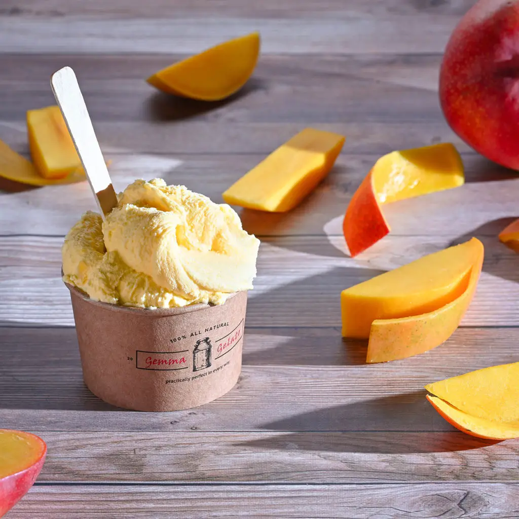 Mango Gelato Cup