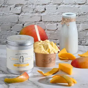Mango-Gelato Cup and Pint
